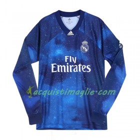 Divisa di Calcio Real Madrid EA Sports 2018/2019 Manica Lunga